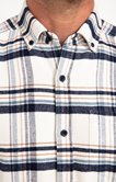 Surchemise manches longues à carreaux