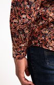 Chemise regular à motifs imprimés