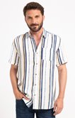Chemise regular à rayures