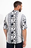Chemise regular à motifs imprimés