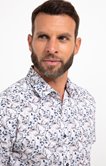 Chemise regular à motifs imprimés