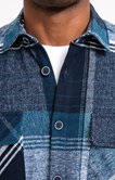 Surchemise flanelle à carreaux