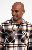 Surchemise en flanelle à carreaux