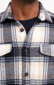 Surchemise en flanelle à carreaux