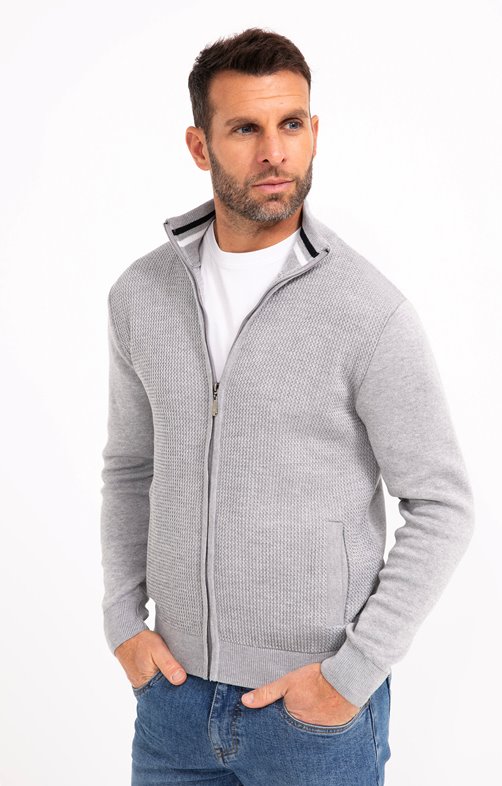 Gilet col montant uni Grillo