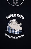Pyjama super papa en action