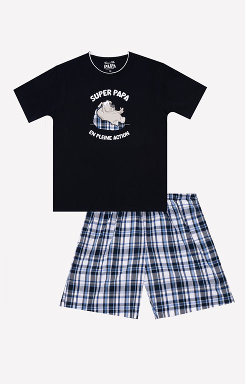 Pyjama super papa en action