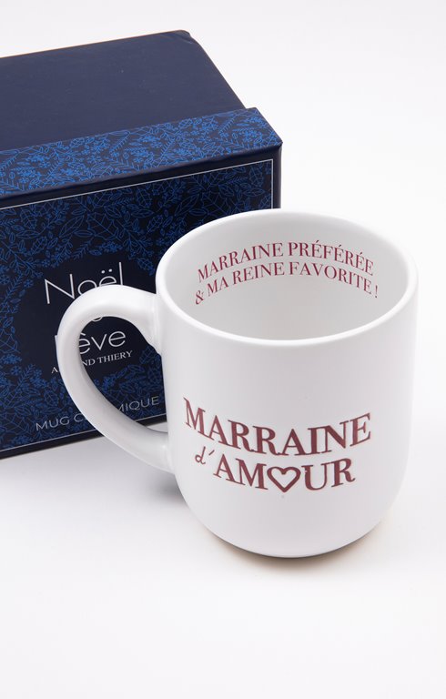 Coffret cadeau mug Marraine