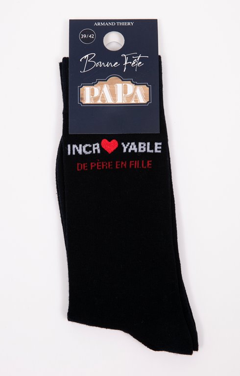 Chaussettes incroyable comme ma fille