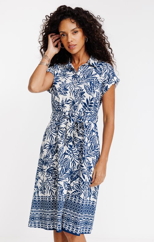 Robe chemise imprimée
