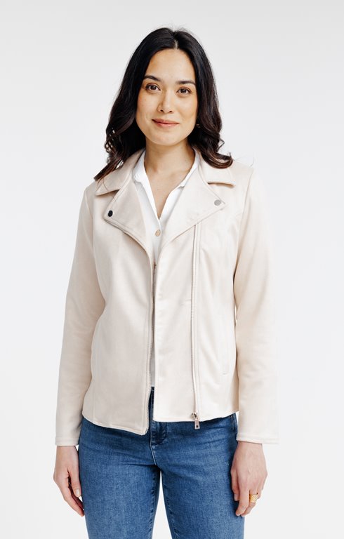 Perfecto non doublé en suédine