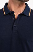 Polo manches courtes Chiné Fluo