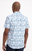 Chemise manches courtes JUNGLE BLUE