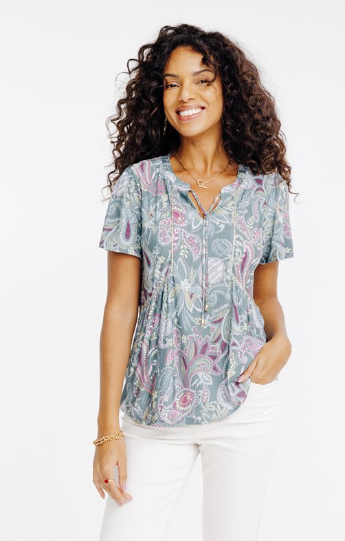 Tee-shirt imprimé manches courtes