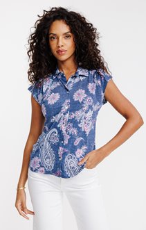 Tee-shirt imprimé manches courtes