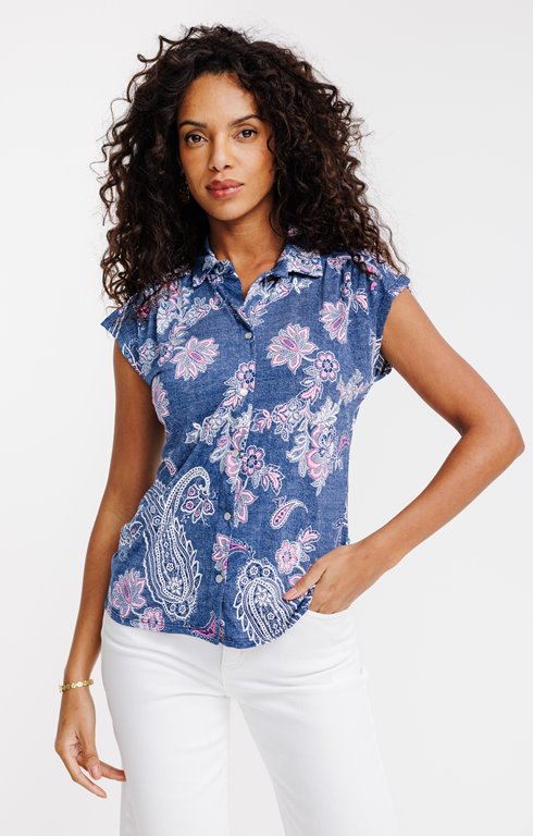 Tee-shirt imprimé manches courtes