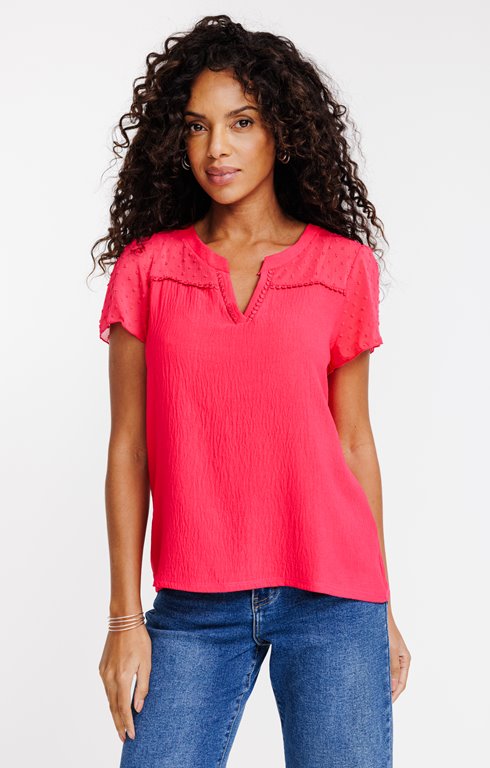 Tee-shirt uni manches courtes