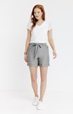 Short fluide avec zip