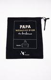 Tablier papa médaille d'or du barbecue