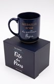 Coffret cadeau mug papa or