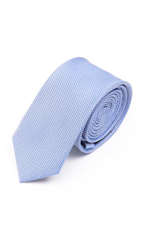 Cravate en soie Skyblue
