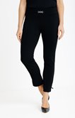 Pantalon 7/8 droit  avec bijou ceinture