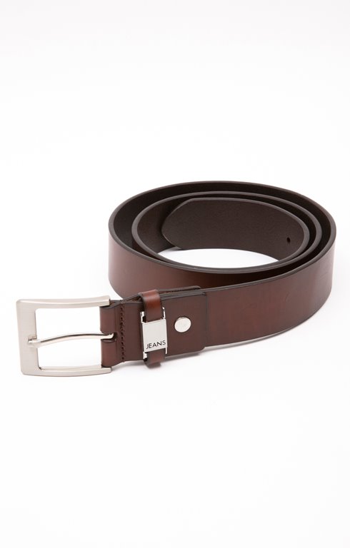 Ceinture en cuir pleine fleur 