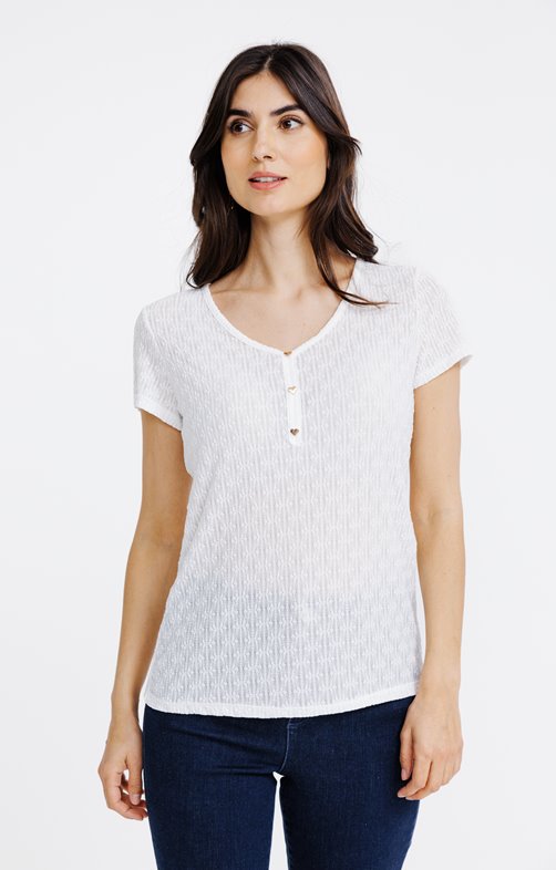 Tee-shirt uni manches courtes