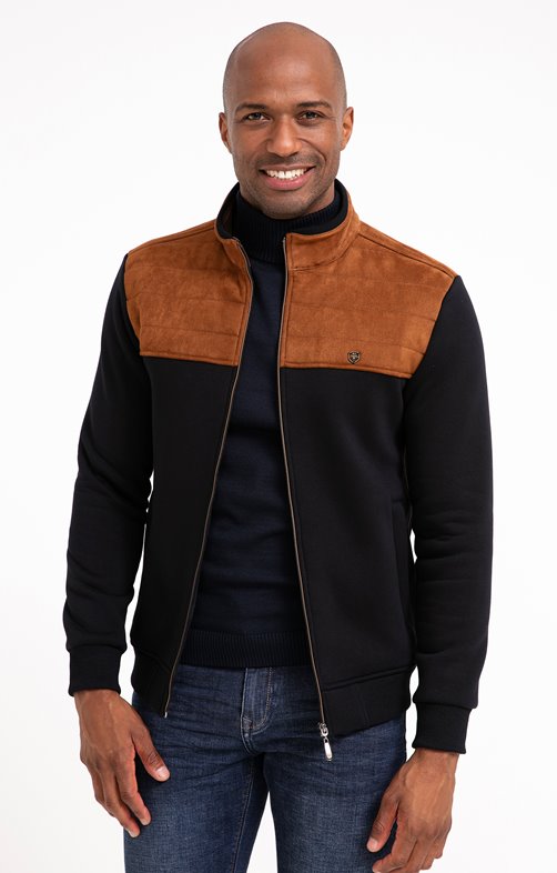 Gilet manches longues Top suedy