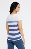 Tee-shirt été à rayures