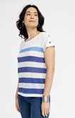 Tee-shirt été à rayures