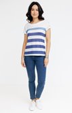 Tee-shirt été à rayures
