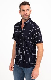 Chemise manches courtes Traitgeo
