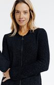 Cardigan zippé