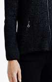Cardigan zippé