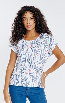 Tee-shirt imprimé manches courtes