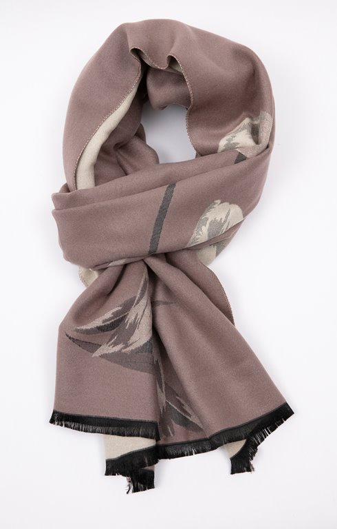 FOULARD JACQUARD CHAUD