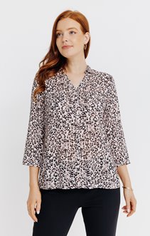 Chemise imprimée  en viscose ecovero™