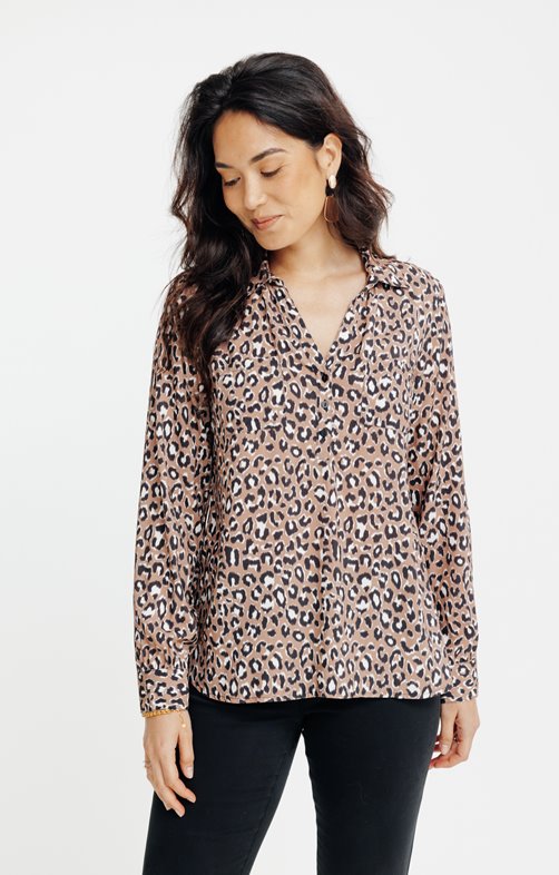 Chemise imprimé animalier