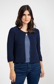 Cardigan maille fantaisie