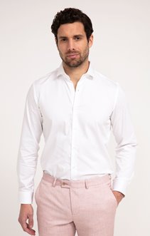 CHEMISE MANCHES LONGUES AJUSTÉE SATIN