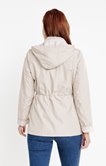 Parka déperlante avec capuche amovible