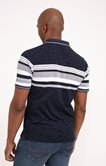 Polo manches courtes à rayures Raymond 