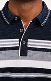 Polo manches courtes à rayures Raymond 