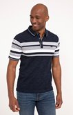 Polo manches courtes à rayures Raymond 