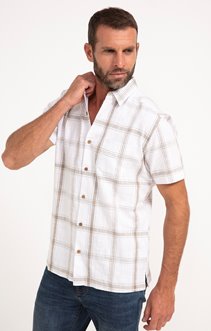 Chemise à carreaux sherat