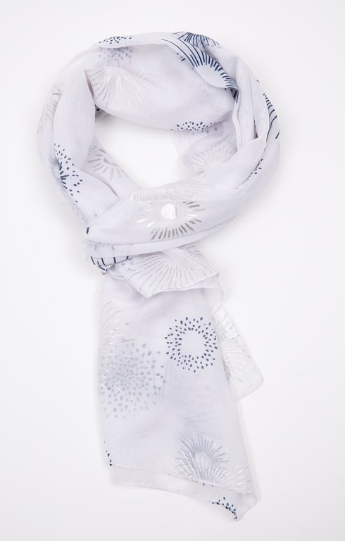 GRAND FOULARD IMPRIME