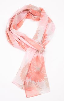 GRAND FOULARD IMPRIME TISSE