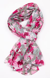 GRAND FOULARD IMPRIMé TISSé