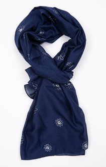 GRAND FOULARD IMPRIME TISSE